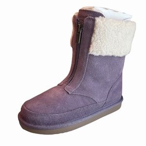 Koolaburra by Ugg Girls Lytta Short Purple Boots Size‎ 5 Youth